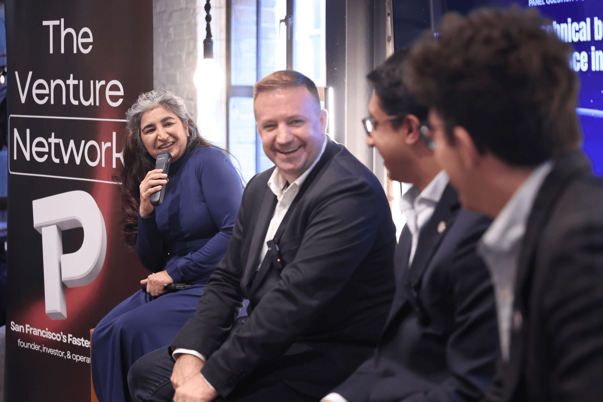 Investors and operators in a SFPLAYGROUND panel conversation