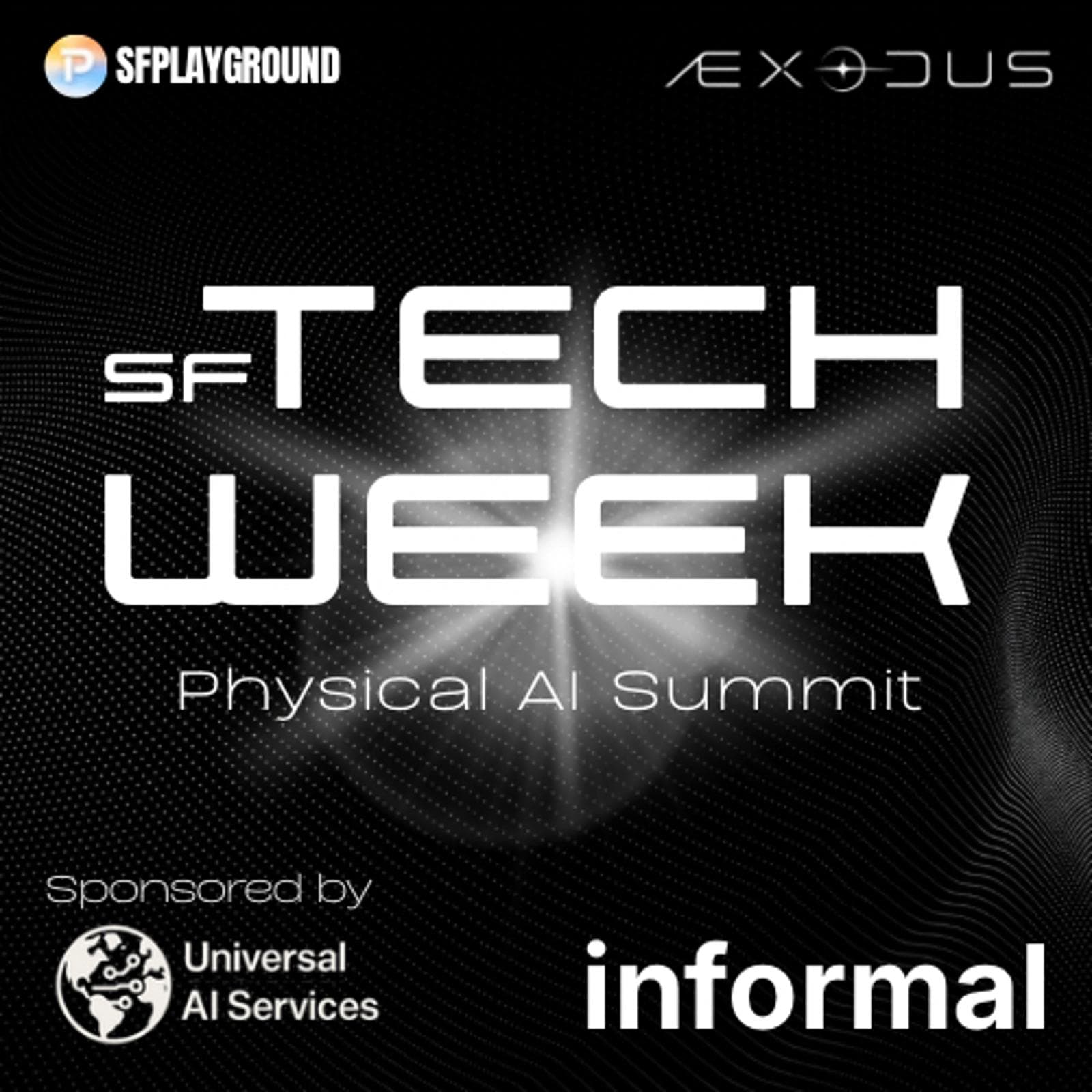 Aexodus Deep Tech Physical AI Summit event poster